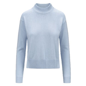Pull pour femme à coupe décontractée, conçu pour le confort quotidien, toucher doux et aspect élégant et soigné - Product Image 4