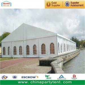 Tente de réception en aluminium pour événements extérieurs, murs en verre de luxe, tente de 500 places, gazebos de mariage à vendre - Product Image 5