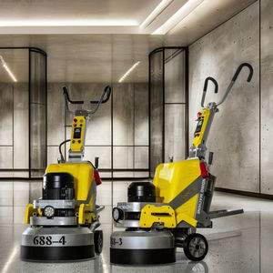 آلة جلخ وتلميع الأرضيات الخرسانية ROCKBEST Walk <span class=keywords><strong>Planetary</strong></span> مع محرك وعلبة تروس بتكلفة صيانة منخفضة للخرسانة والرخام والجرانيت - Product Image 5