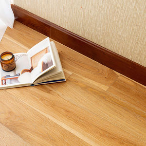 Plancher de bois dur solide de chêne Plancher de bois d'intérieur moderne blanc - Product Image 3