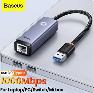 Adaptador de Tipo <span class=keywords><strong>C</strong></span> a RJ45 en Oferta, Adaptador de Red LAN Gigabit <span class=keywords><strong>USB</strong></span> <span class=keywords><strong>C</strong></span> a Aleación de Aluminio - Product Image 2