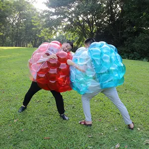 Physical Outdoor Active Play Bumper Ball PVC Inflatable Body Bubble Ball Sumo Bumper Bopper Toys For Kids Adults