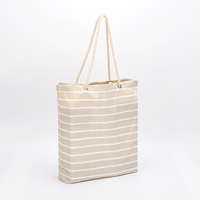 Sac en coton et lin réutilisable pour chaussures, Promotion en gros