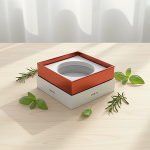 Boîte cadeau rigide en papier avec fermeture magnétique blanche et insert en mousse EVA personnalisé, boîte d'emballage de luxe pour les soins de la peau, les cosmétiques, les bijoux - Product Image 2