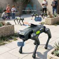 Perro Robot de Juguete 2026 3.0 con Control Remoto 2.4G, Comandos de Voz, Giros Acrobáticos, Baile, Luz LED, Cámara IA, Regalo STEM