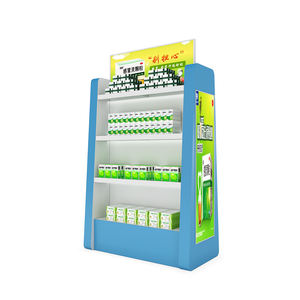 Étagères murales en bois <span class=keywords><strong>mdf</strong></span>, armoire de présentation de magasin personnalisé, décoration de meubles 240 pièces, vitrine de pharmacie pour clinique et médicaments - Product Image 4