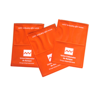 Tarjetero de PVC de plástico suave personalizado, billetera de plástico para tarjetas de crédito