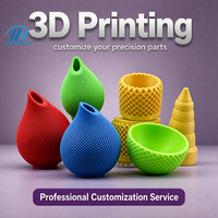 Услуги по изготовлению на заказ 3D-печатных изделий из PA для быстрого прототипирования, художественного декора и игрушек, с точностью +/-0.5 мм, ISO9001, STL