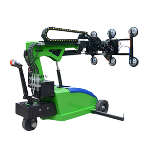 Elektrische geavanceerde glashefrobot, 800 kg draagvermogen, met 8 glazen zuignappen, 360° rotatie, 5m hefhoogte, vacuümheftruck - Product Image 1