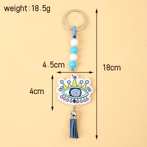 Novo Design para 2026: Decoração Religiosa Moderna e Elegante para Casa e Igreja – Janela Redonda Durável de Resina com Olhos Azuis para Pendurar na Parede - Product Image 4