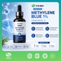 Gouttes liquides de méthylcobalamine bleue à 1 %, supplément de bien-être quotidien à base de méthylcobalamine bleue, service OEM ODM, conditionnement en flacon de verre