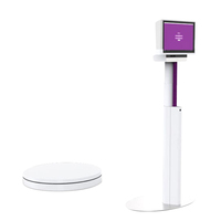 Balance de pesée LCD BKL 60CM 24 pouces 250kg avec plateau rotatif à 360°, scanner corporel 3D haute précision OEM