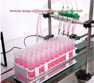 Máquina de llenado con transportador, máquina automática de llenado de botellas, soluciones para varios líquidos - Product Image 2