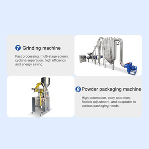 OCEAN Jengibre Proceso Planta Cúrcuma Polvo Hacer Máquina Pequeña Ajo Jengibre Polvo Hacer Máquina - Product Image 4