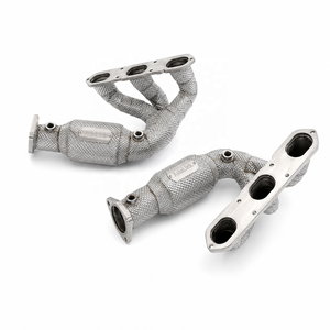 Collettori di Scarico AsiaLink in Acciaio Inox T304 da 1,5mm per Porsche 987.1 Boxster <span class=keywords><strong>Cayman</strong></span> 2.7L 05-08 con 3 Anni di Garanzia - Product Image 2