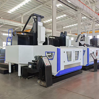 Machine à commande numérique CNC Fanuc à 5 axes, robuste, automatique, type portique GMC3013, pour le traitement de composants complexes