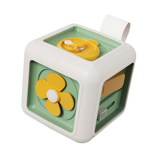 Early Education <b>Activity</b> <b>Cube</b> Plastic 3-6 Years Old Multifunctional <b>Baby</b> Toy For Hand Eye Coordination And Logical Thinking - Product Image 2