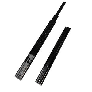 Estrecho de cierre suave máquina de fabricación de <span class=keywords><strong>3</strong></span> veces Cojinete de bolas cajón de diapositivas canal telescópico - Product Image 2