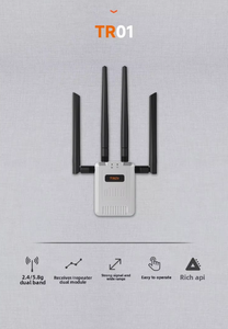 Skydroid TR01, Repetidor de Señal Multifunción DIY, Amplificador de Señal de Doble Banda 2.4G/5.8G, Fabricado en China Continental, de Metal - Product Image 5