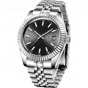 Reloj de Lujo con Movimiento Automático, Diseño Retro Dorado, Reloj de Hombre Estilo Ejecutivo, Acero Inoxidable, Resistente al Agua, Reloj de Buceo - Product Image 4