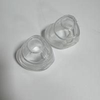 2 diffuseurs nasaux en silicone de taille moyenne pour appareil de pression positive continue (CPAP) avec service de découpe, 1 coussin nasal pour un meilleur sommeil, utilisation en soins de santé
