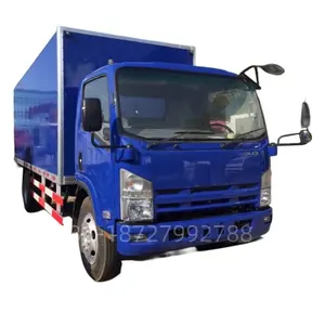 일본 1 스즈 4x2 써모 킹 어시스턴트 우즈베키스탄 보험 상자 ISO보험 밴 바디 5 톤 6 톤 8t 80mm 밴 트럭