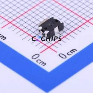 KMS231GLFS Tactile Switch SMD Switch Single Pole Single Throw Rectangle Button 3N Horizontal Mount - Product Image 2