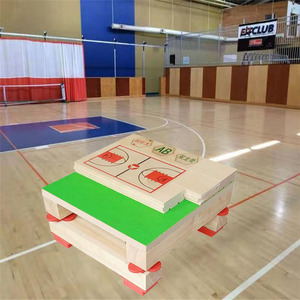 Chất lượng cao thể thao sàn gỗ cứng Maple thể thao sàn gỗ đáp ứng tiêu chuẩn FIBA cho các cuộc thi bóng rổ trong nhà - Product Image 1