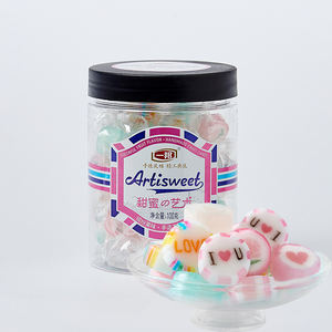 Heart Shaped Hard Candy Bulk Wholesale for <strong>Valentine</strong> <strong>s</strong> <strong>Day</strong> Gifts Individually Wrapped With Custom Logo and <strong>Sweet</strong> Fruit Flavors - Product Image 1