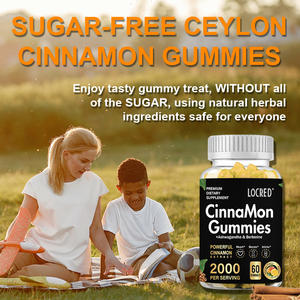 Gummies alla cannella senza zucchero 60 vegani senza glutine senza glutine dolore articolare per adulti supporto immunitario supporto antiossidante integratore di bellezza - Product Image 3