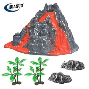 Vente chaude 19 pièces enfants Simulation éducative grands modèles de <span class=keywords><strong>dinosaures</strong></span> fossile <span class=keywords><strong>volcan</strong></span> scène enfants jouets - Product Image 6
