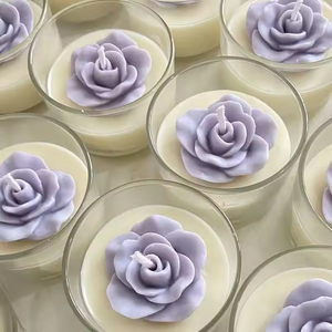Custom Aromatherapy <b>Candles</b> Stress Relief Decorative Scented <b>Candles</b> With Luxury Ribbon for Wedding Baby Shower Gifts - Product Image 2