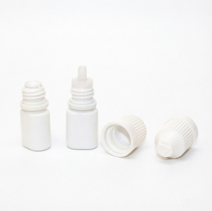 Flacon compte-gouttes plat en PE de 2,5 ml Ecannal, anti-fuite, inodore, avec bouchon en PP résistant aux enfants et insert en PE pour liquides - Product Image 1