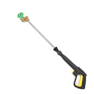Pistolet de lavage haute pression avec rallonge <span class=keywords><strong>pour</strong></span> Ka-rcher K2 K3 K4 K5 K7 avec adaptateur pivotant à 180 degrés et buses - Product Image 3