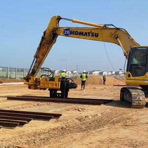 Pengemudi tumpukan beton 12m daya kuat & rotasi 360 ° - Product Image 3