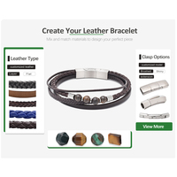 Bracelet élégant pour homme en acier double brin avec perles en œil de tigre et fermoir extensible jaune mat tendance