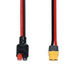 Maßgefertigtes Amass XT60 XT60H Buchsen-zu-Stecker-Kabel (30A) für Tragbare Powerstationen und Energiespeicher-Solarsysteme - Product Image 1