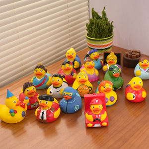 Aangepaste 3 Inch Piloot Rubber Eend Race Bulk Sparta Jeep Gele Fabrikant Pvc Drijvende Eend Speelgoed Bad Vinyl Speelgoed Voor Peuter - Product Image 5