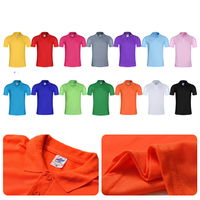 Logo personnalisé pour t-shirt de golf unisexe 100% coton, broderie en gros, vêtements de travail pour hommes et femmes, vierges