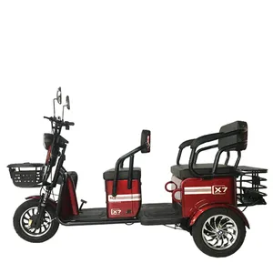 OEM नई शैली Tricycle बिजली रिक्शा 3 पहियों बाइक टैक्सियों Pedicab रिक्शा निर्माता यात्री के लिए बिजली Tricycle कार्गो