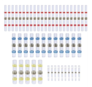 Kit de connecteurs à sertir thermorétractables étanches à prix abordable pour fils en <span class=keywords><strong>silicone</strong></span>, bornes <span class=keywords><strong>électrique</strong></span>s isolées - Product Image 1