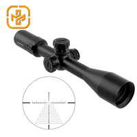 FOCUHUNTER Optique 4-16x44E FFP Illumination Rouge IP67 Chasse Télescopique Vue 1000G Antichoc Avec Réinitialisation Zéro Portée Tactique