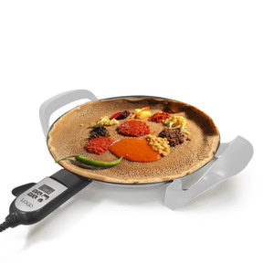 Máquina para Hacer Injera Digital Mogogo, Máquina para Hacer Crepas y Panqueques, 47 cm, Tamaño Grande, Entrega Rápida, Mitad Etíope, <span class=keywords><strong>Megogo</strong></span> Eritreo, Enjera - Product Image 3