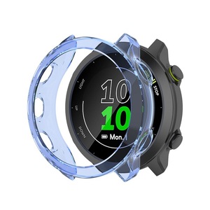 Protector de Pantalla para <span class=keywords><strong>Garmin</strong></span> <span class=keywords><strong>Forerunner</strong></span> <span class=keywords><strong>55</strong></span> / 158, Correa de Silicona para <span class=keywords><strong>Reloj</strong></span>, Funda Protectora de TPU, Accesorios Inteligentes - Product Image 1