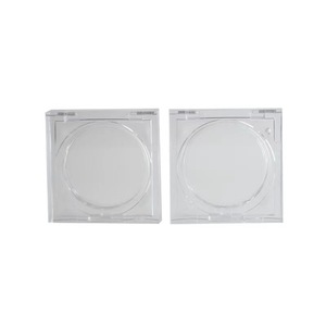 Estuche de maquillaje transparente cuadrado para polvos compactos de 39,5 mm, para iluminador, sombra de ojos, corrector, unisex, para todo tipo de piel - Product Image 5