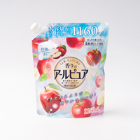 Pochette à bec verseur grand volume résistante aux déchirures, sac en plastique renforcé pour l'emballage de liquides de nettoyage à usage quotidien