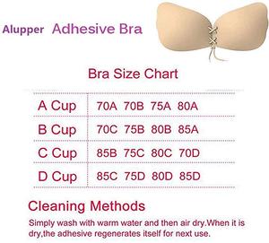 Sujetador Adhesivo Invisible sin Tirantes con Forma de Mariposa de Silicona para Vestido Formal - Product Image 6