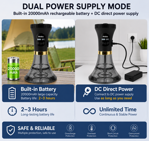 Chicha Électrique Rechargeable Style <span class=keywords><strong>Sablier</strong></span> avec Lumière RGB, Personnalisable OEM/ODM, Sans Charbon, Vente Directe Usine - Product Image 3