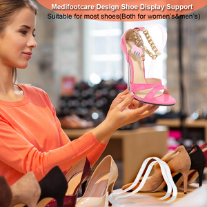 Phụ Nữ Giày cây Acrylic Sandal cửa hàng giày cửa hàng bán lẻ hiển thị đứng giày hỗ trợ máy ép hình thức chèn ha01577 - Product Image 5