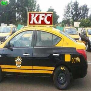Shenzhen leverancier Double side P5 Auto daklicht Taxi <span class=keywords><strong>Top</strong></span> LED Teken voor Dynamische Reclame Taxi Led display - Product Image 2